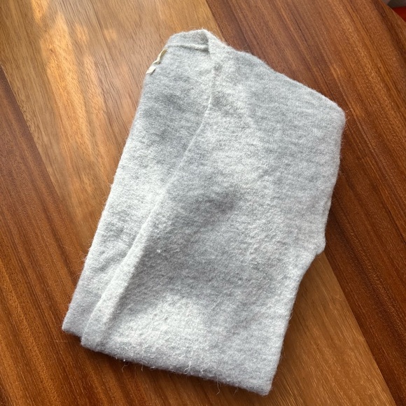 Wilfred Free XXS Light Gray Aronson Open Cardigan with pockets - Picture 4 of 9
